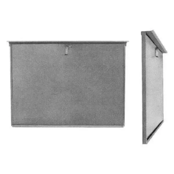 Locking Crawl Space Door 3021 5/8" Boman Galv