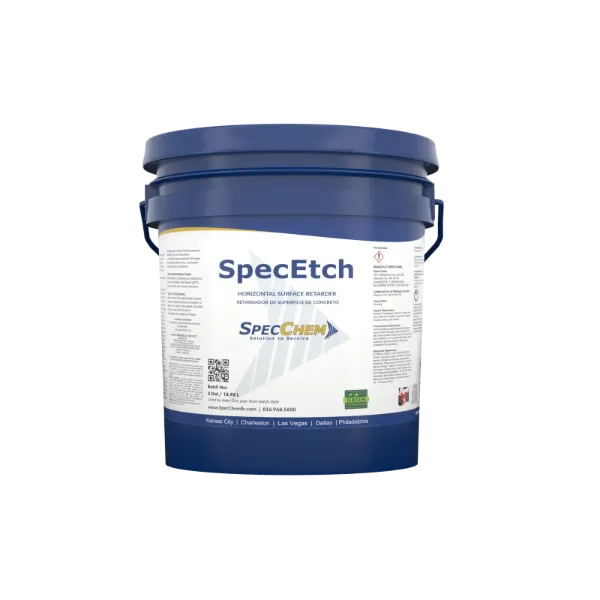 Spec Etch Red Dye 5 Gal sureface Retarder Setch-5