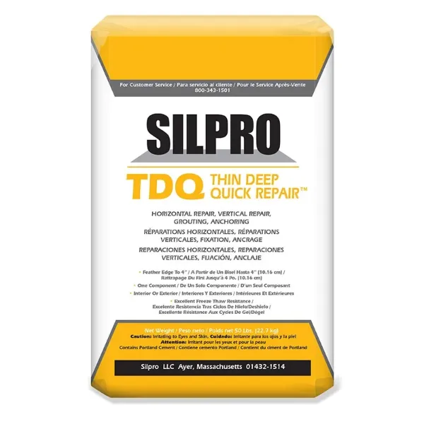 Silpro TDQ Thin Deep Repair Feather Edge to 4" (50LBS)