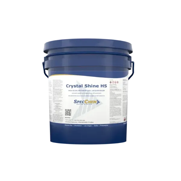 SpecChem Crystal Shine High Gloss Lacquer Based  Sealer 5gal Pail
