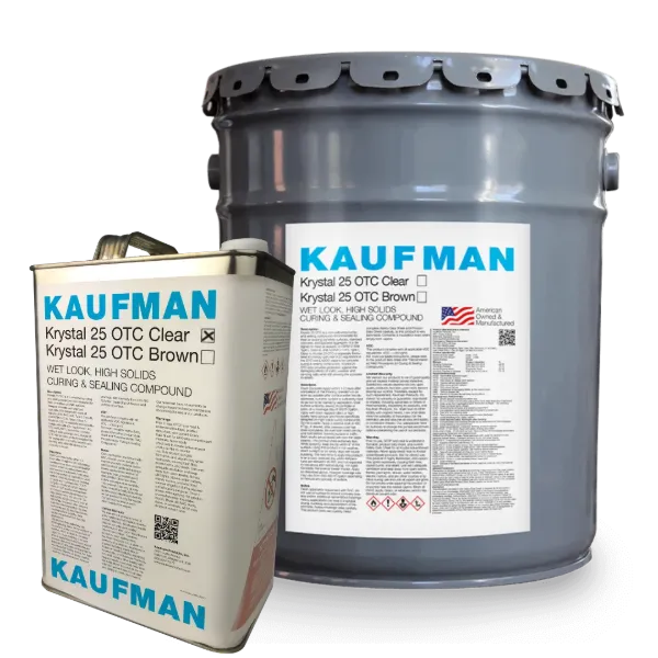 Kaufman Krystal 25 OTC Gloss Cure N Seal ASTM 1315 (5 Gal)