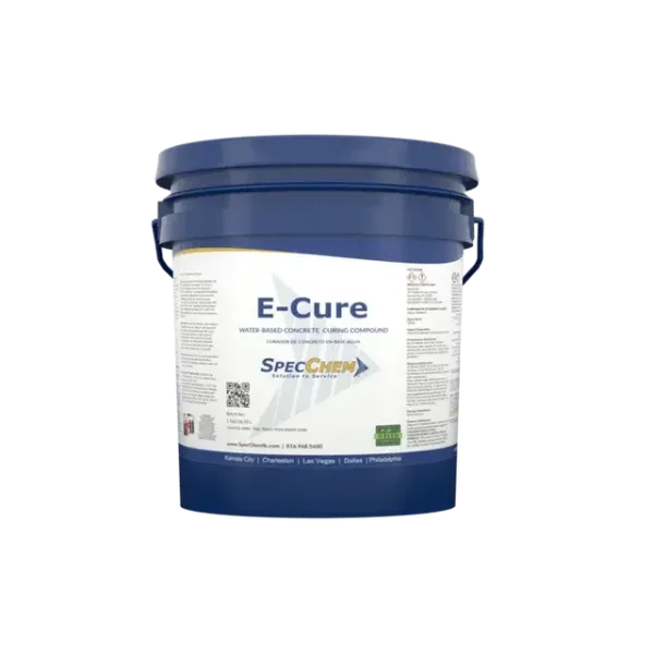 SpecChem E Cure Clear WB Curing Compound ASTM C309 Type 1D Class A&B 5gal Pail