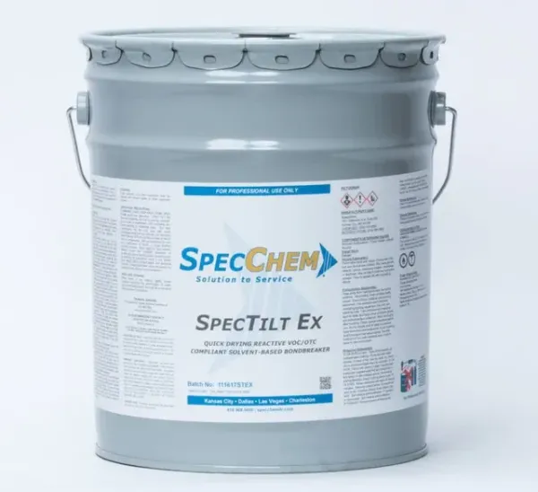 SpecChem SpecTilt EX VOC-OTC Compliant Solvent Based Tilt Up Cure-Bond Breaker ASTM C309 55gal DR