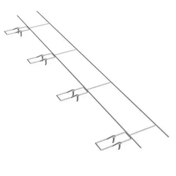 Masonry Standard Ladder Wire 9ga Adj Eye 2X Hot Dip 270S 8+2+4 W/2.75"