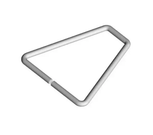 Vwt Vee Wall Tie Hot Dip Galvanized 3/16" x 4" x 4"
