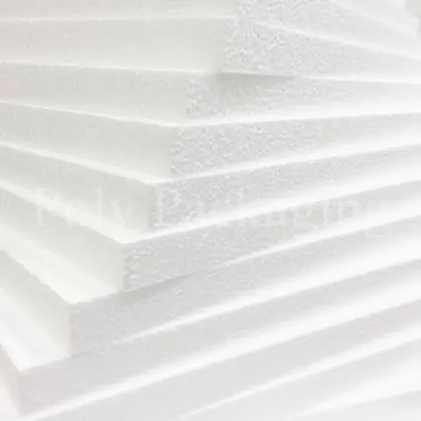 Polystyrene White EPS 6" x 2' x 8' Sheets