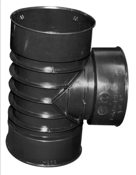 ADS Tee 4" Dia Corrugated HDPE Fitting