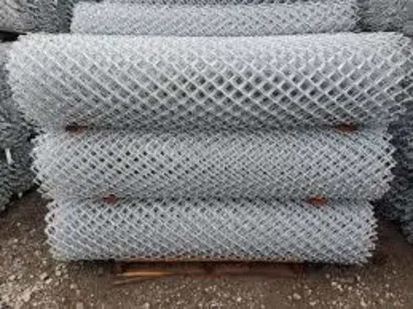 Super Silt Fence Chain Link Mesh 9ga 42" x 50' Galv SSF